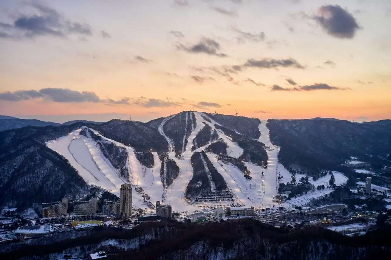 Phoenix Park Ski Resort Korea Tour