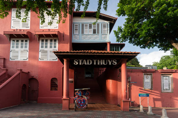 Stadthuys, Malacca - Iconic red building, a colonial gem in the heart of the city.