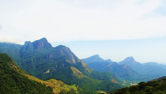 Sri Lanka Knuckles Mountain Range