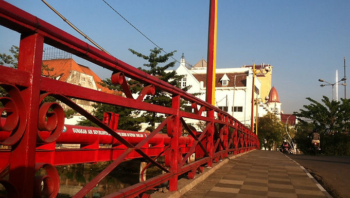 Surabaya Red Bridge