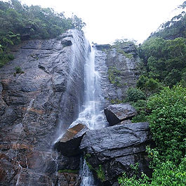 Sri Lanka Lovers Leap Waterfall
