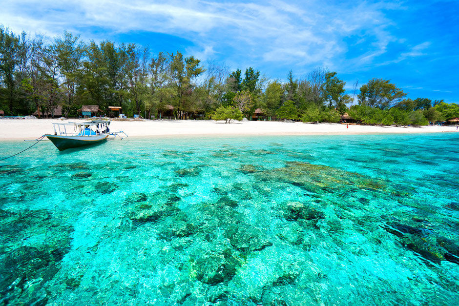 Gili Trawangan, Medan