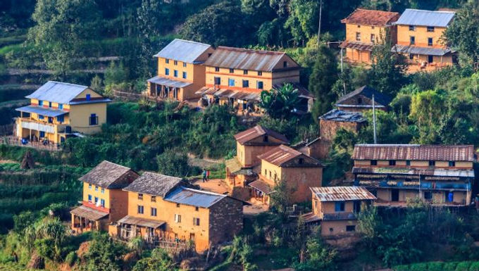 Nepal Nagarkot Village 