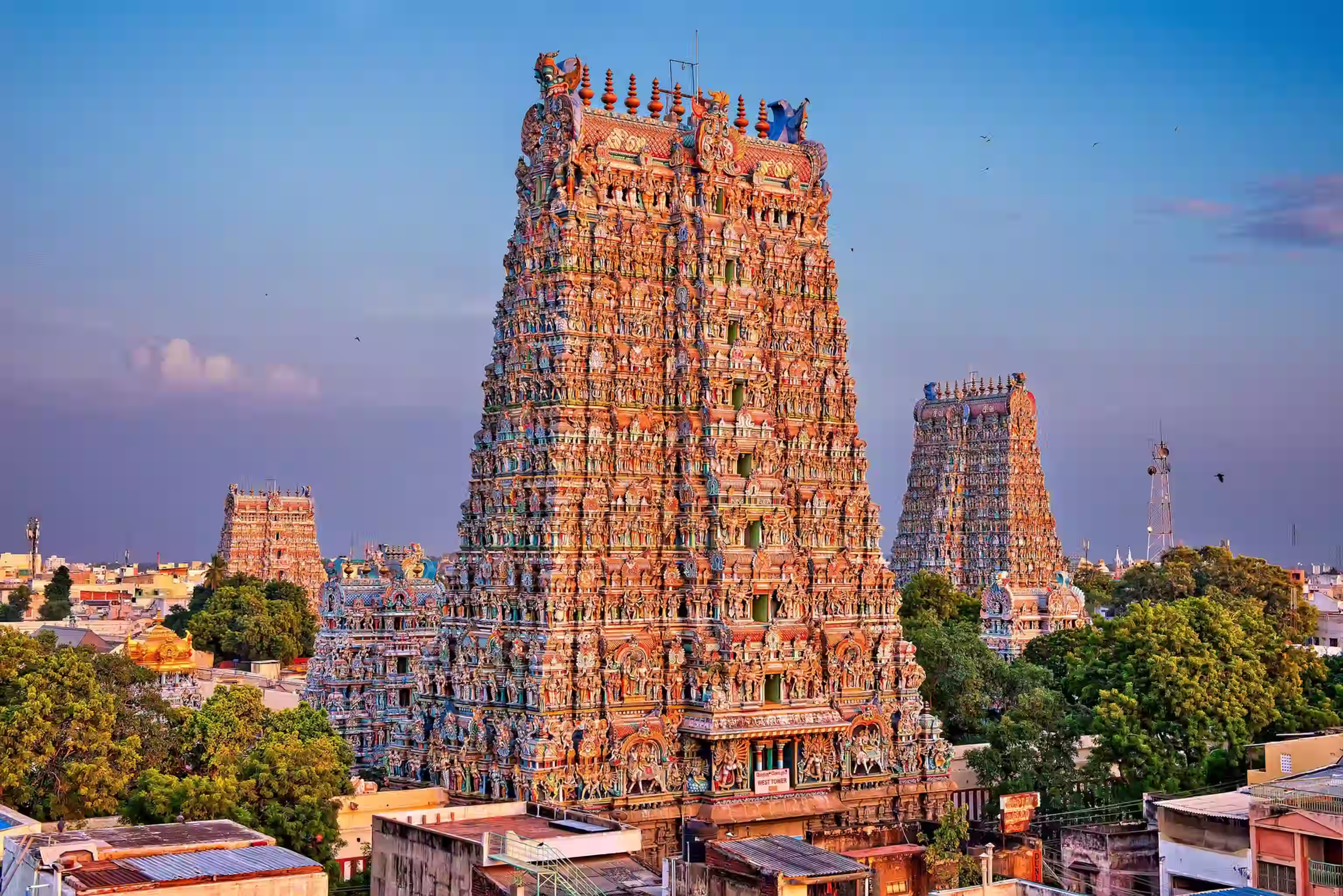 Madurai Meenakshi Temple Tamil Nadu