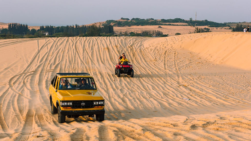 White Sand Dunes, Muine