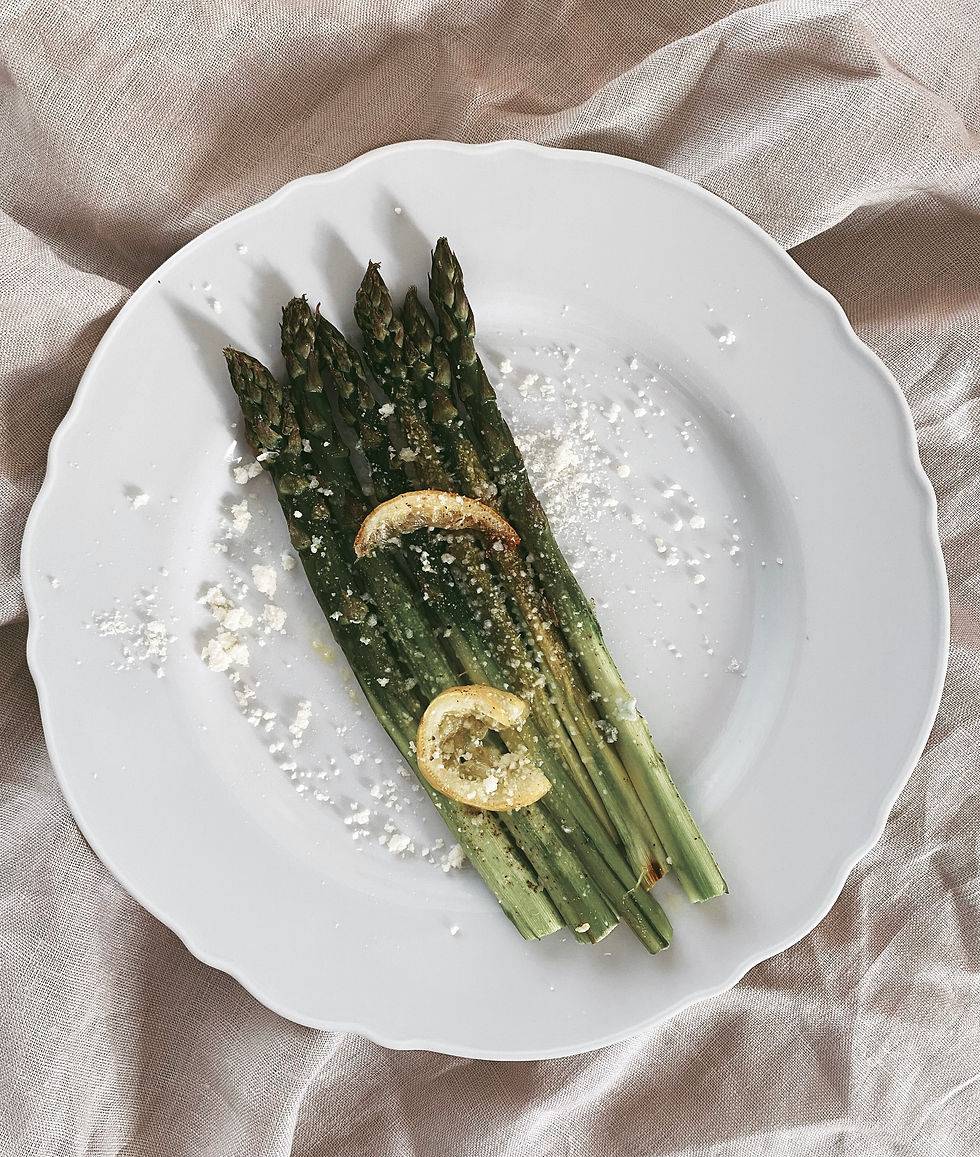 Asperges rôties au four