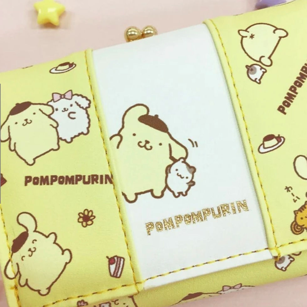 Thumbnail: Sanrio - 可愛角色人造皮三摺錢包