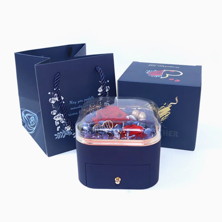 Thumbnail: Gifts - 仿真花方形首飾盒