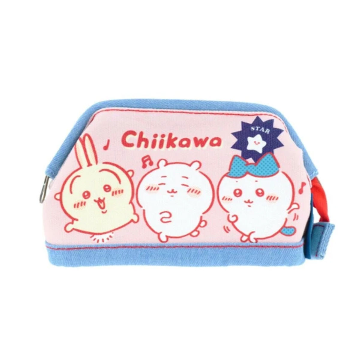可愛角色 - Chiikawa 牛仔布化妝袋
