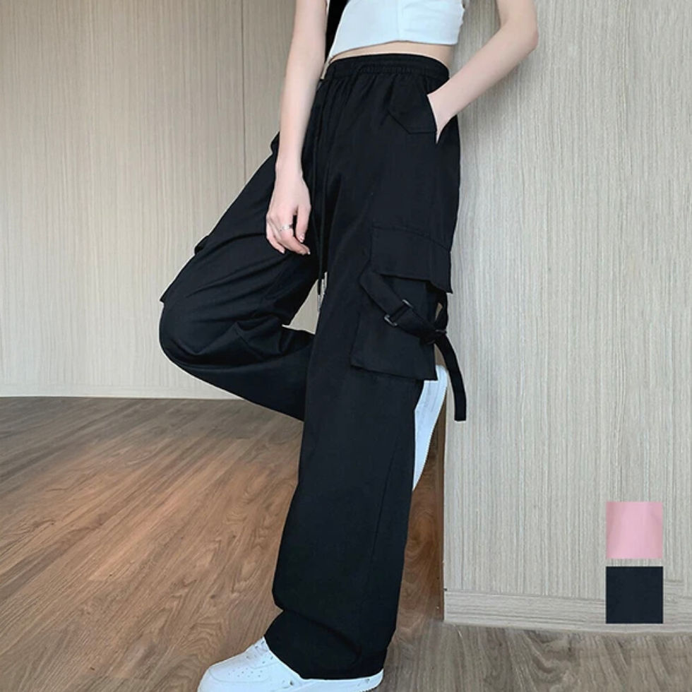 Thumbnail: 時尚服飾 - 工裝運動型長褲