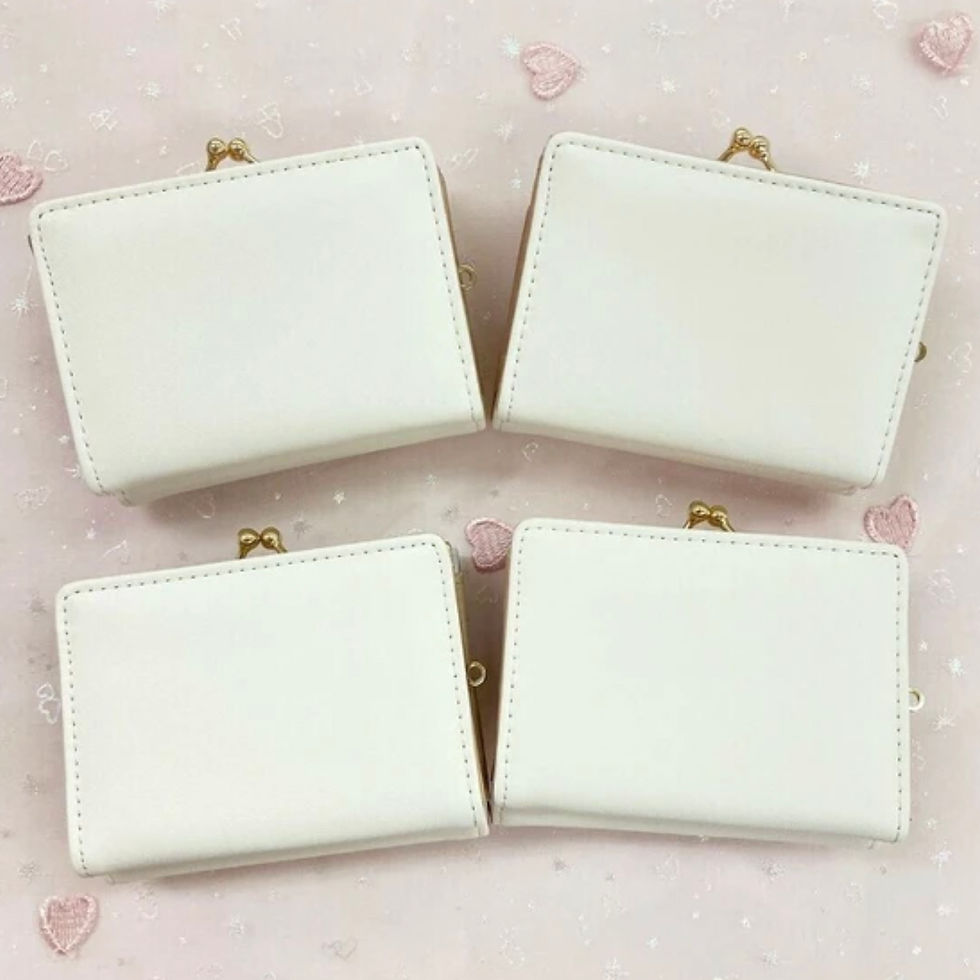 Thumbnail: Sanrio - 金色牌人造皮三摺錢包