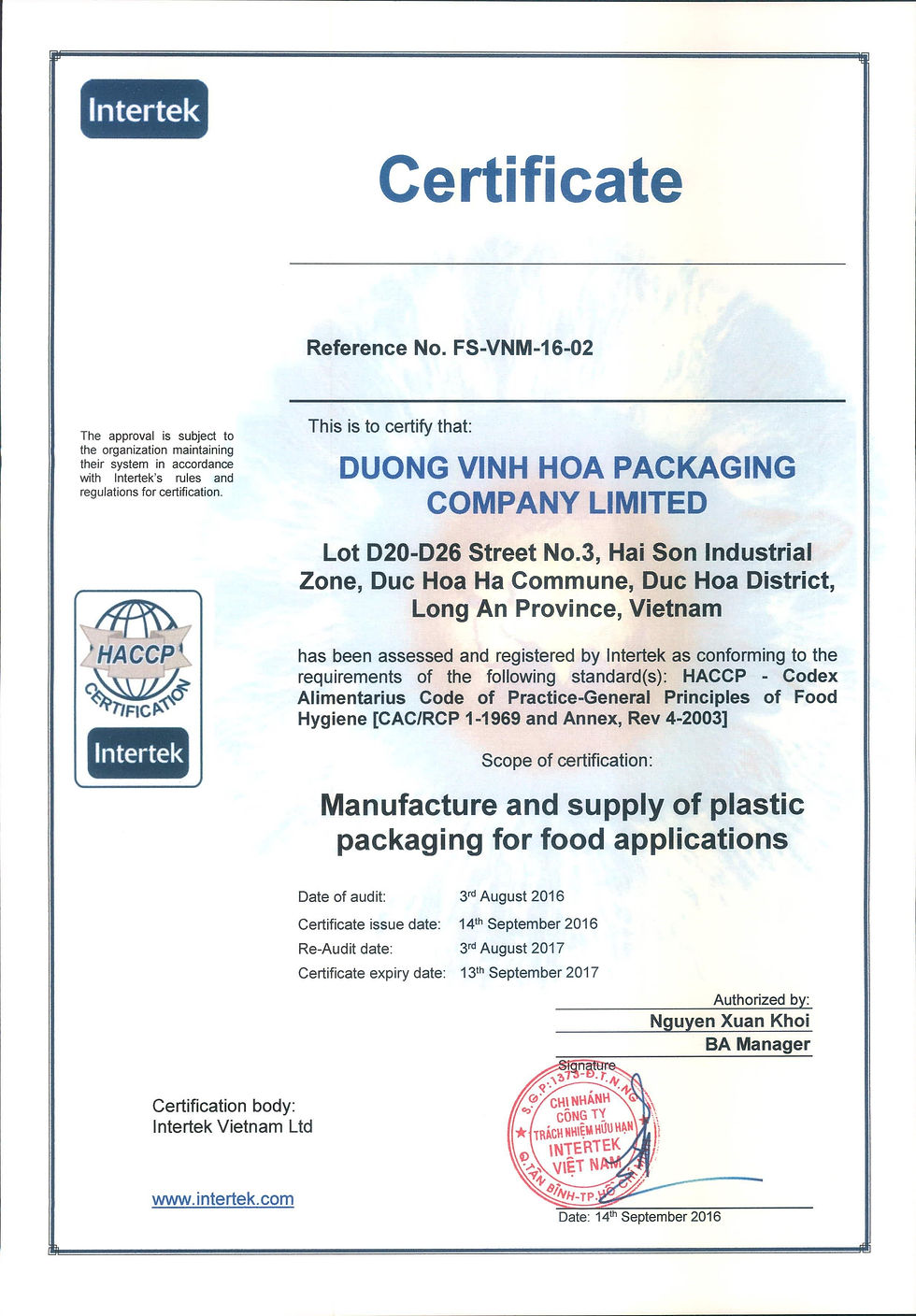 HACCP Certificate-page-001