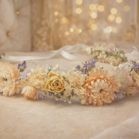 Bridal head crown for wedding hair accessories.