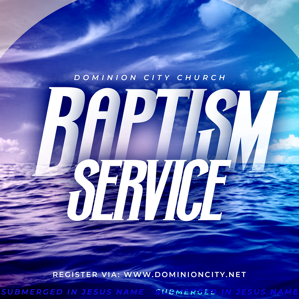 Baptism Service  