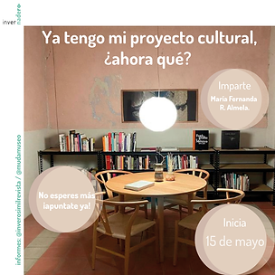 Ya tengo mi proyecto cultural, ¿ahora qué?