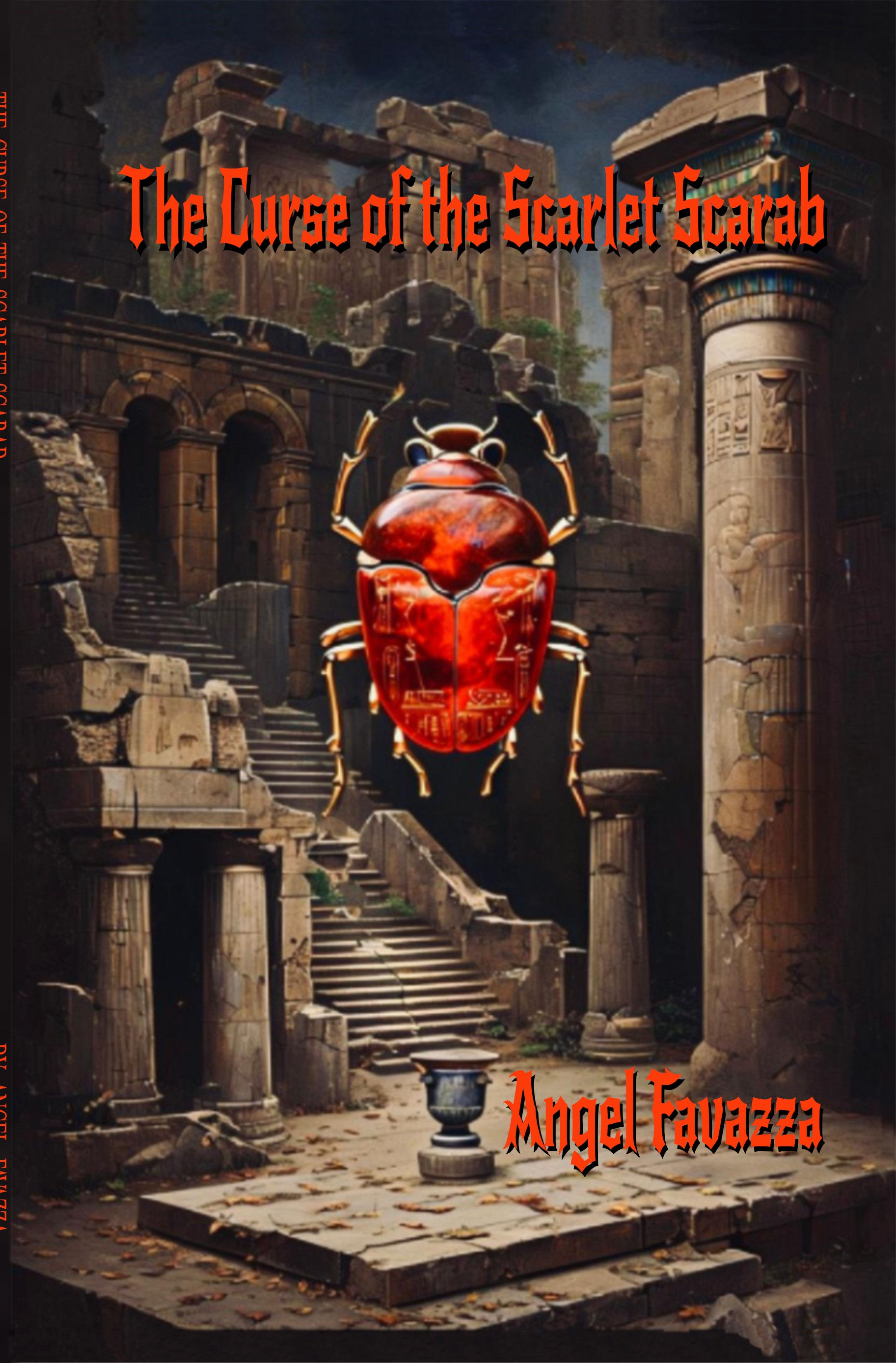 CURSE OF THE SCARLET SCARAB by Angel Favazza