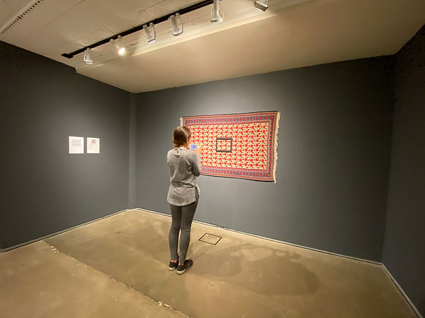 Sogand Tabatabaei/ Concealed/ Video Installation/ 35” x 60”/ 2019