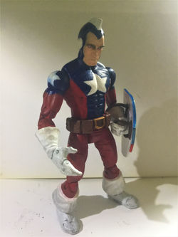 Red guardian custom figure