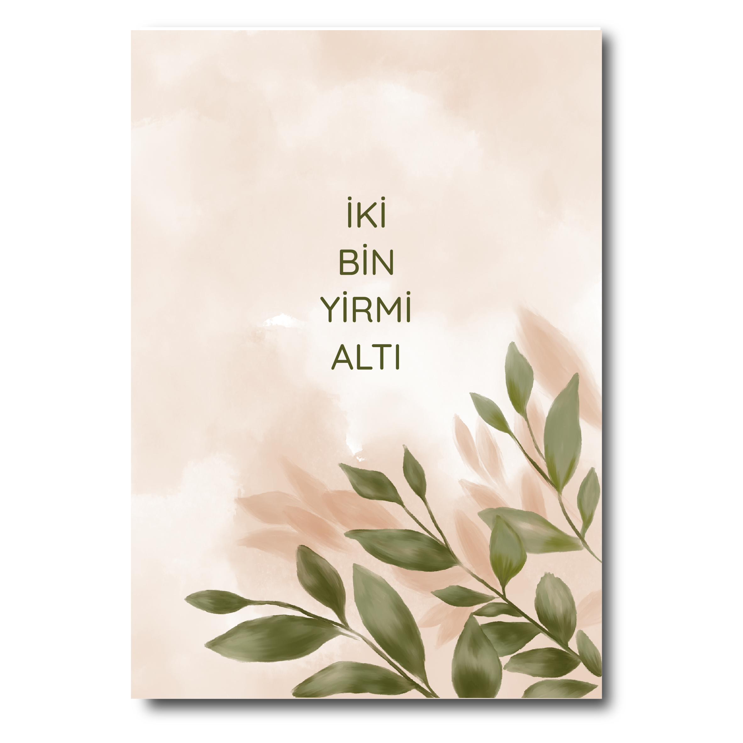 2026 Haftalık Tarihli Ajanda - İnce Kapaklı