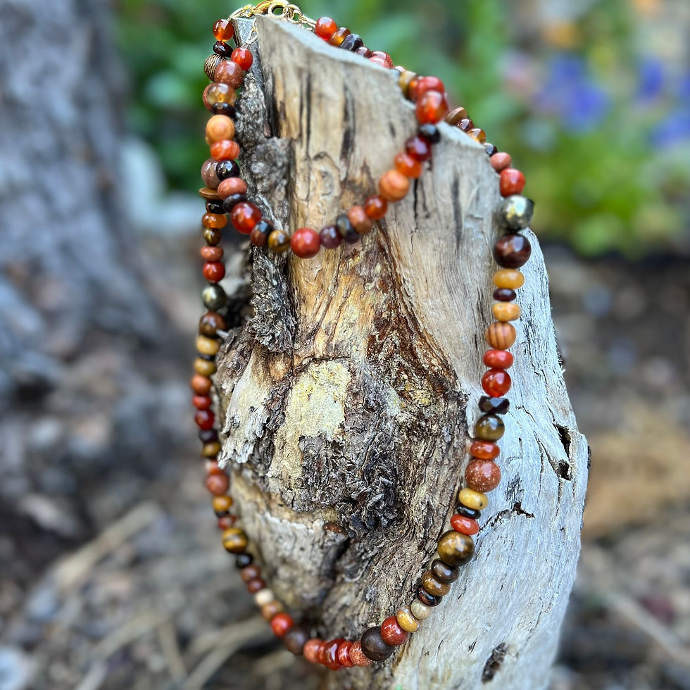 Thumbnail: Desert Sunset Necklace & Bracelet Set