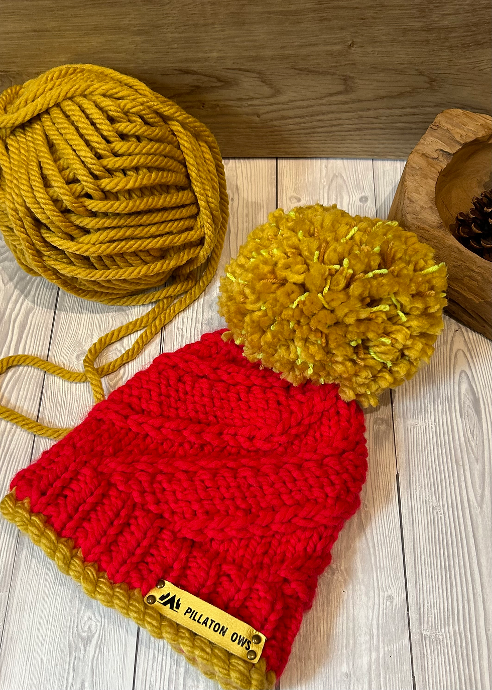 Thumbnail: Red  Spiral Design Hats