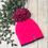 Thumbnail: Neon Pink Spiral Design Hat