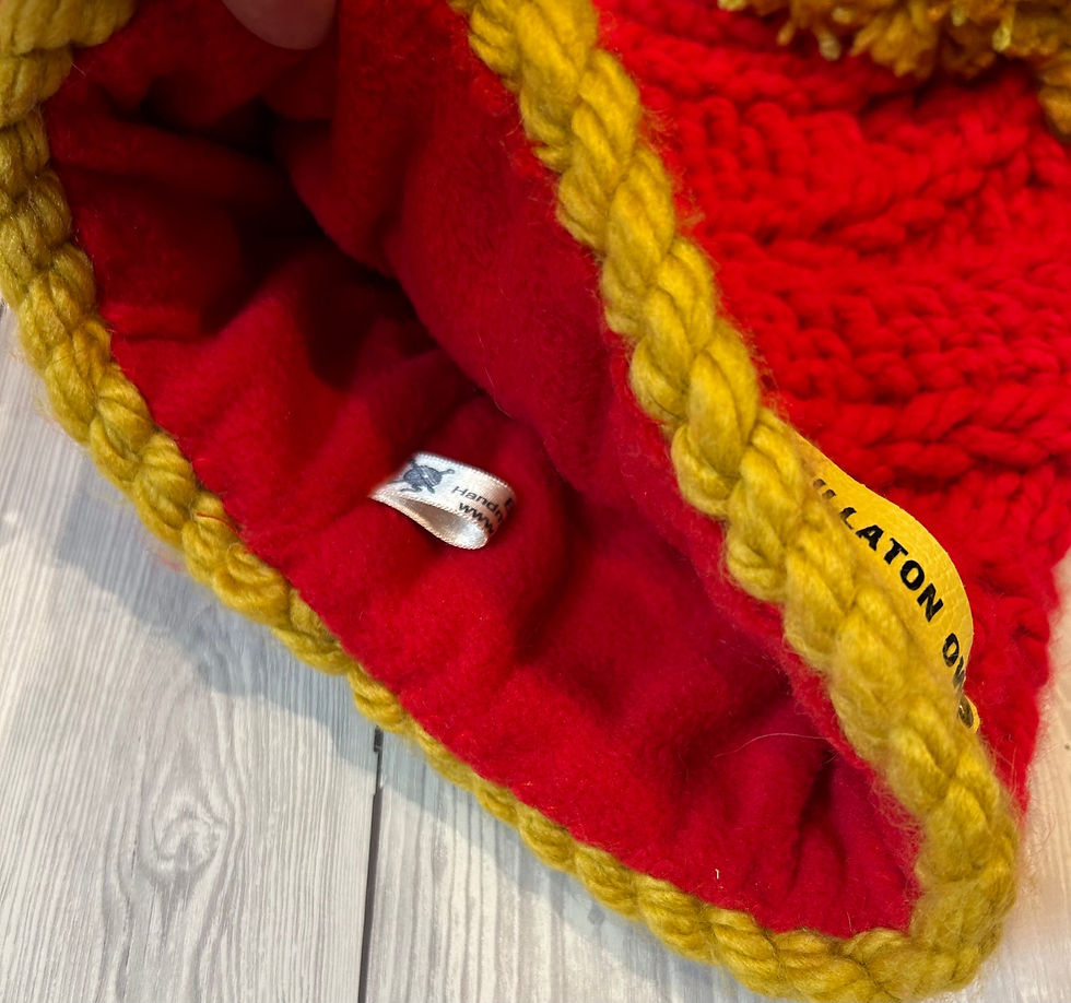 Thumbnail: Red  Spiral Design Hats