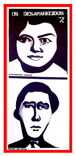 GERCHMAN, Rubens. Os Desaparecidos, 1968; FONTE: http://www.institutorubensgerchman.org.br/ acesso em 24 de Fevereiro de 2017.