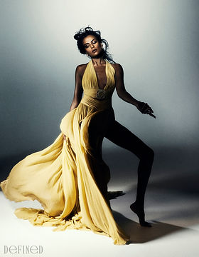 simone ashley gold dress She was so iconic for this Simone Ashley on her way to the F1 premiere in a stunning gold Balmain gown