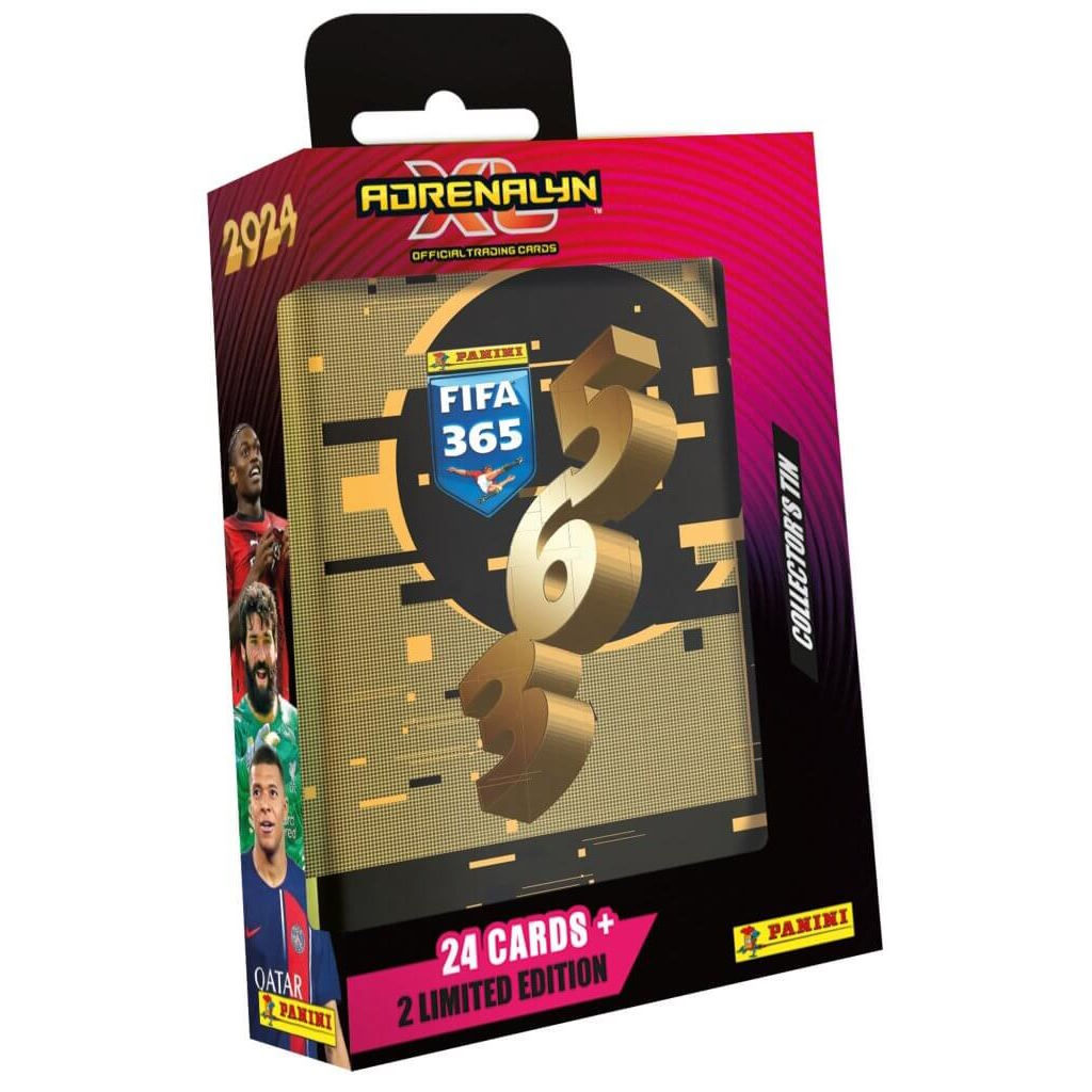 FIFA 365 Adrenalyn 2024 Soccer Pocket Tin