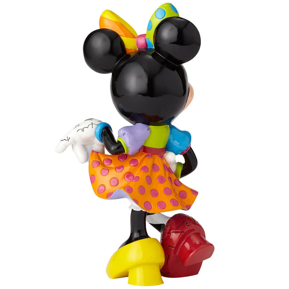 Thumbnail: Minnie Mouse 90th Anniversary Figurine with Bling (Large) - Disney By Britto