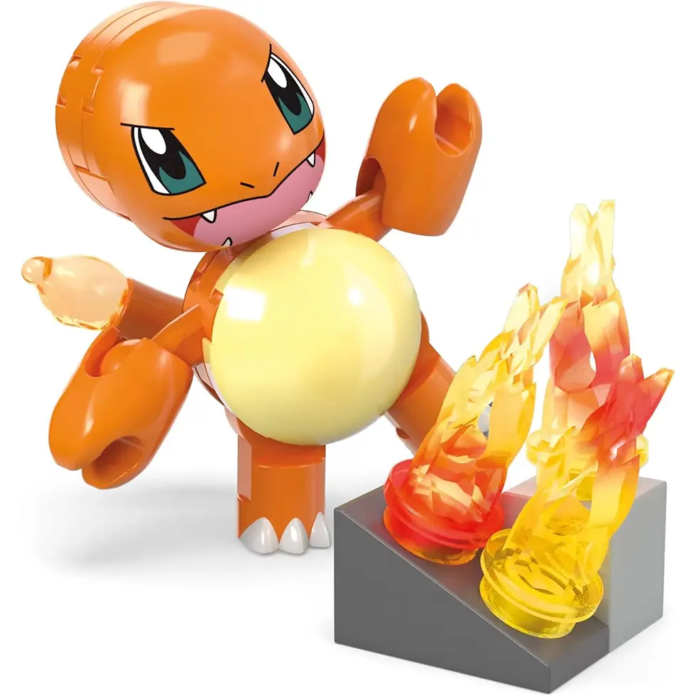 Thumbnail: Mega Construx Pokemon Charmander's Fire Type Spin Playset