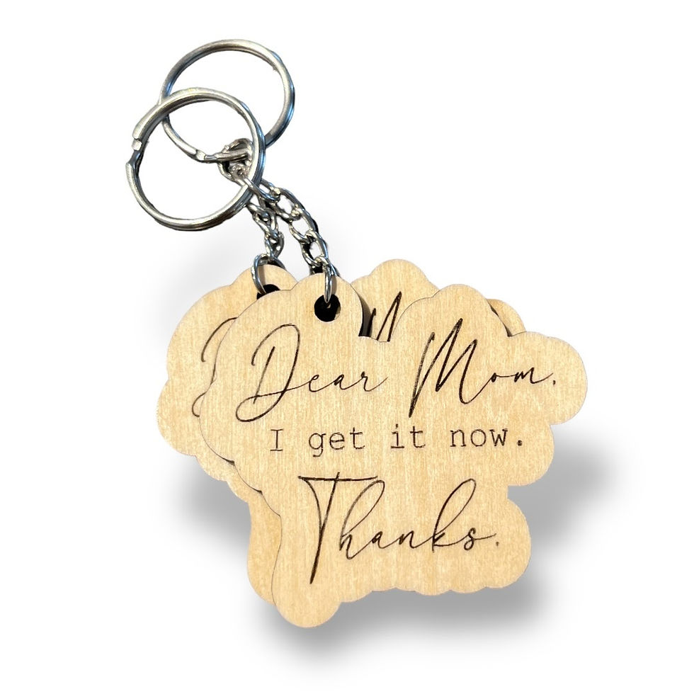 Thumbnail: Mom Themed Keychains