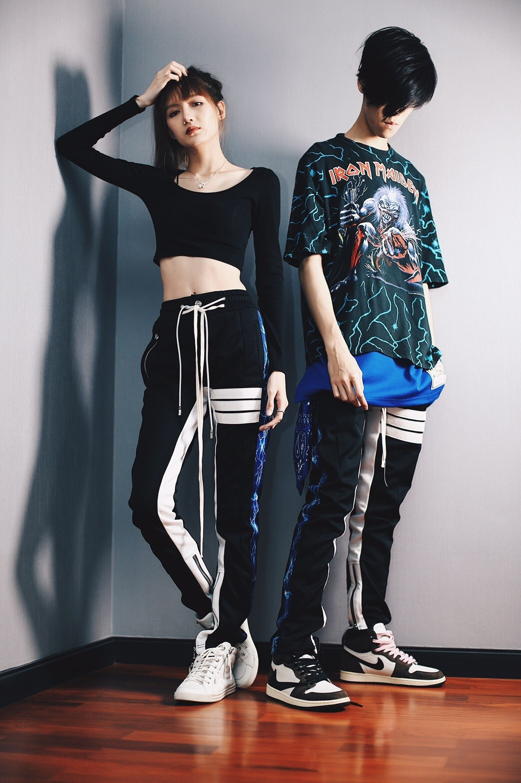 H8 THUNDER BOLT TRACK PANTS