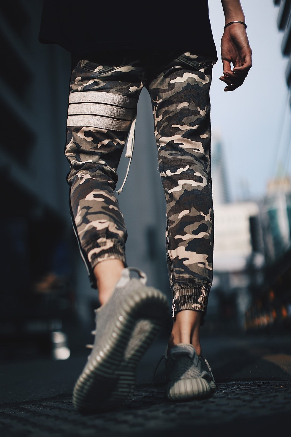 Thumbnail: HOLD'EM BROWN TRACK CAMO PANTS