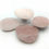 Thumbnail: Rose Quartz Natural Edge Round Crystal Phone Grip & Stand