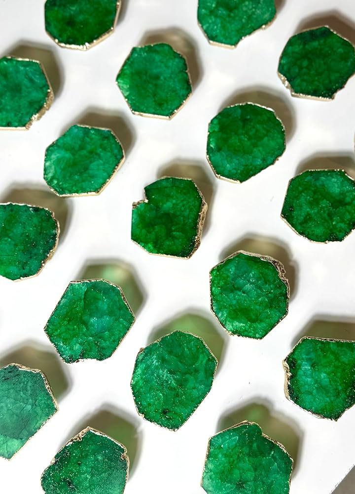 Thumbnail: Green Druzy Crystal Phone Grip & Stand