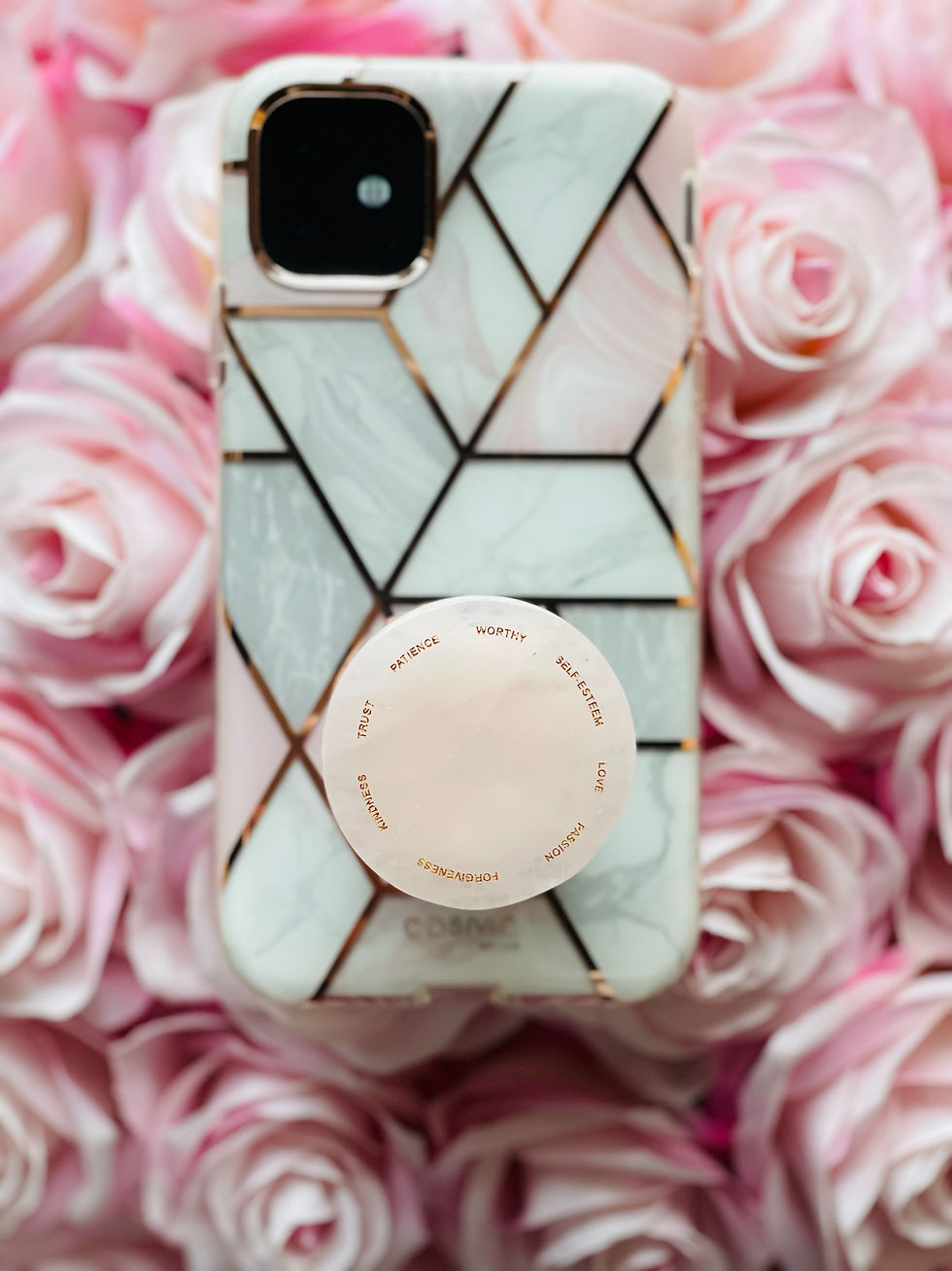 Thumbnail: Rose Quartz Crystal Gratitude Grip for Love