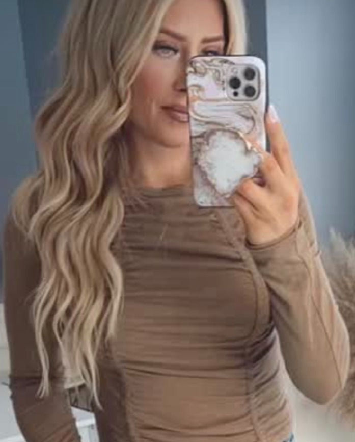 Thumbnail: Rutilated Quartz Druzy Crystal Phone Grip & Stand