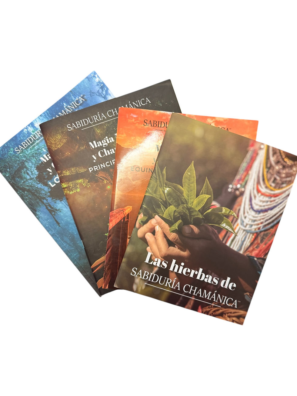 Kit 4 Libros Magia Natural Y Chamanismo Sabiduria Chamanica