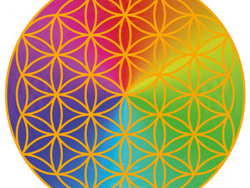 Die Blume des Lebens & die Kraft der Regenbogenfarben 🌈✨