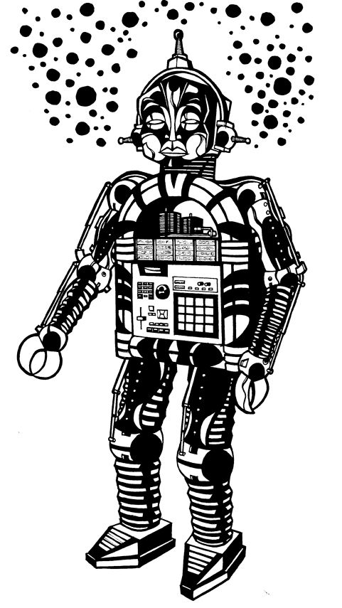 The Vending Machine initial sketch