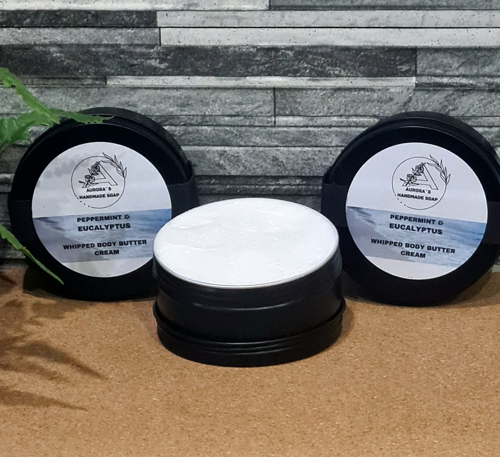 Peppermint and Eucalyptus – Whipped Body Butters Cream