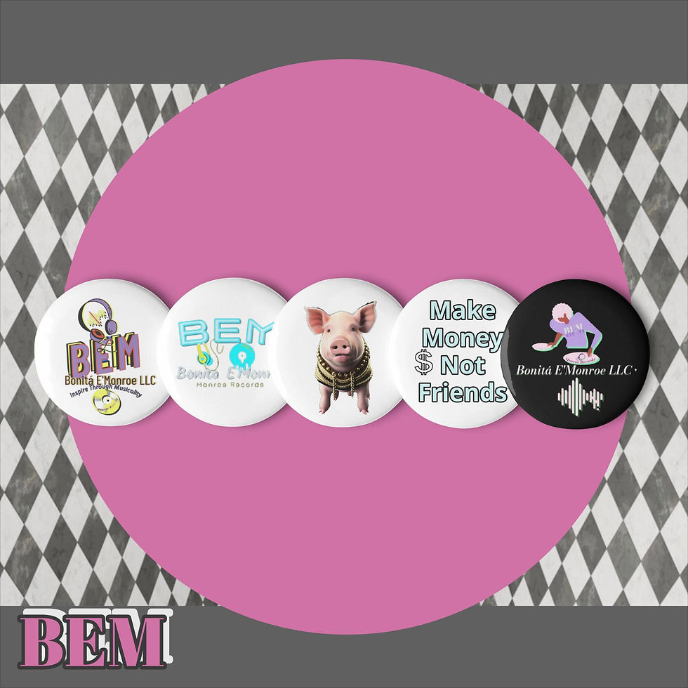 BEM Set of pin buttons