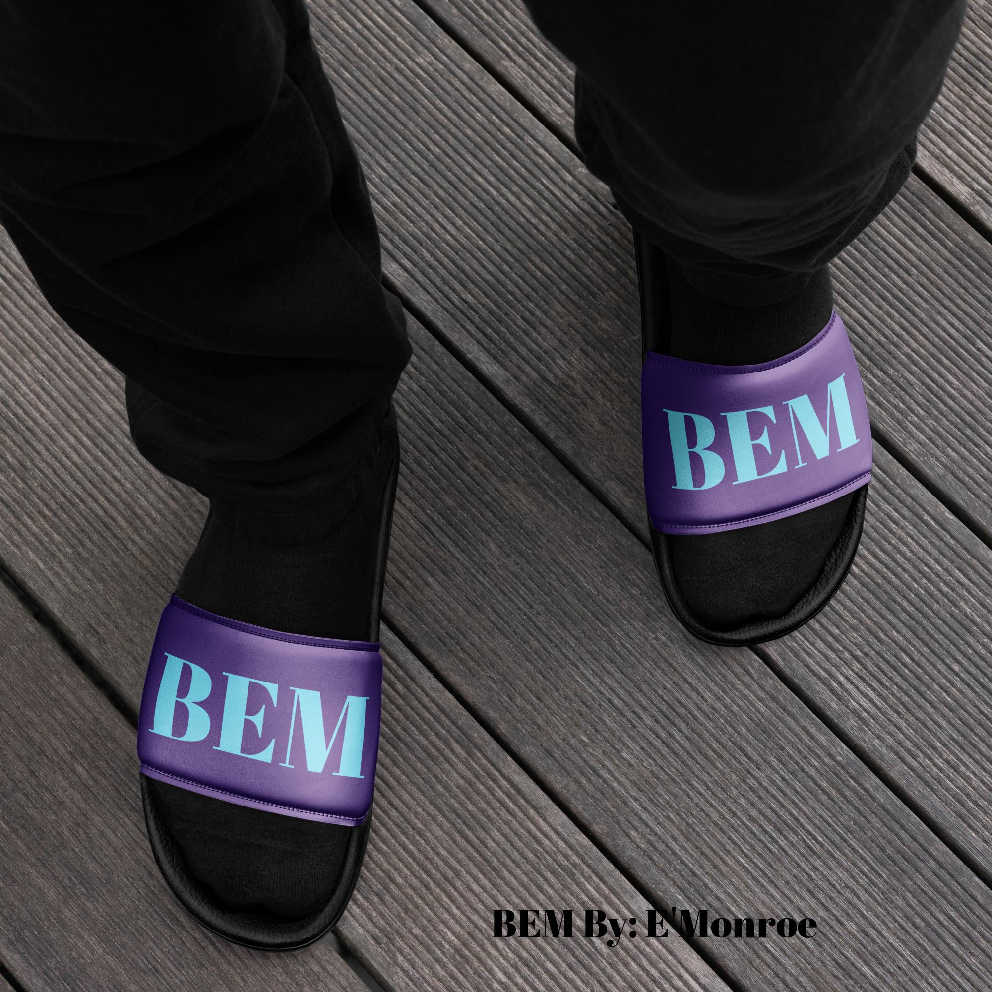 BEM purple Men’s slides