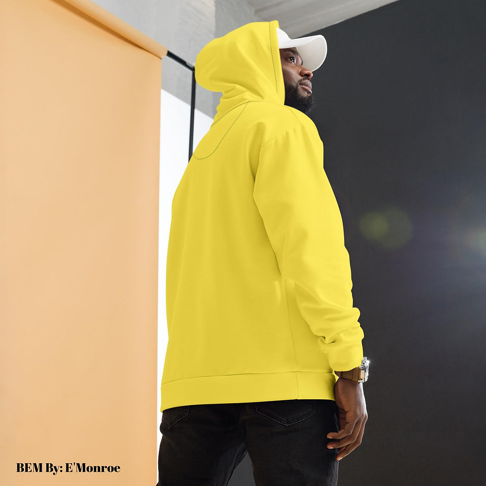 Thumbnail: BEM yellow Unisex Hoodie