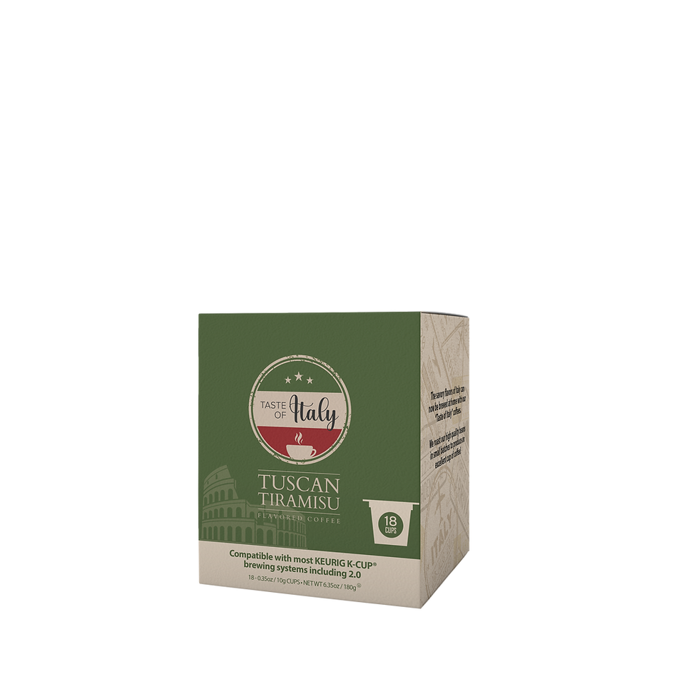 Taste of Italy Tuscan Tiramisu - Single Serve 18ct Box