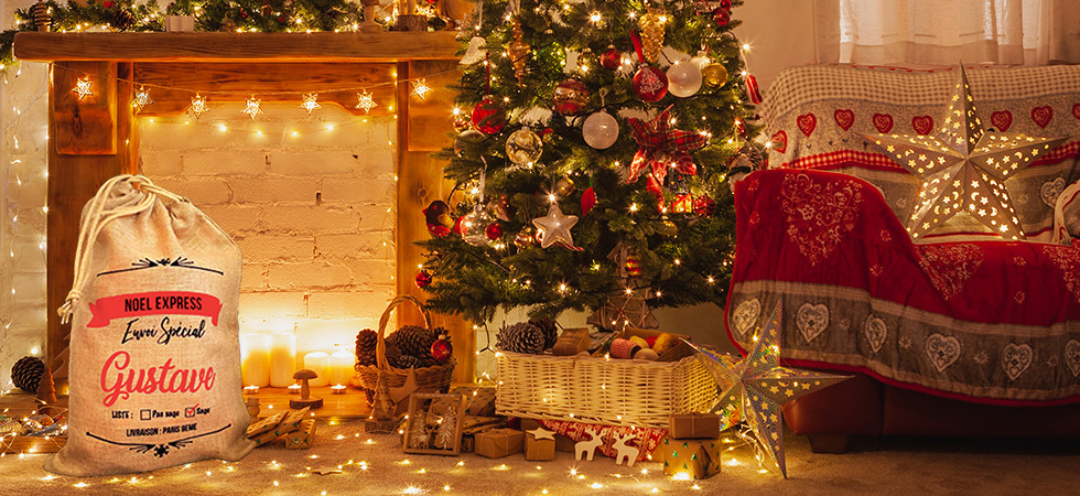 Mon Sac De Noel Sacs A Cadeaux Personnalises Eshop