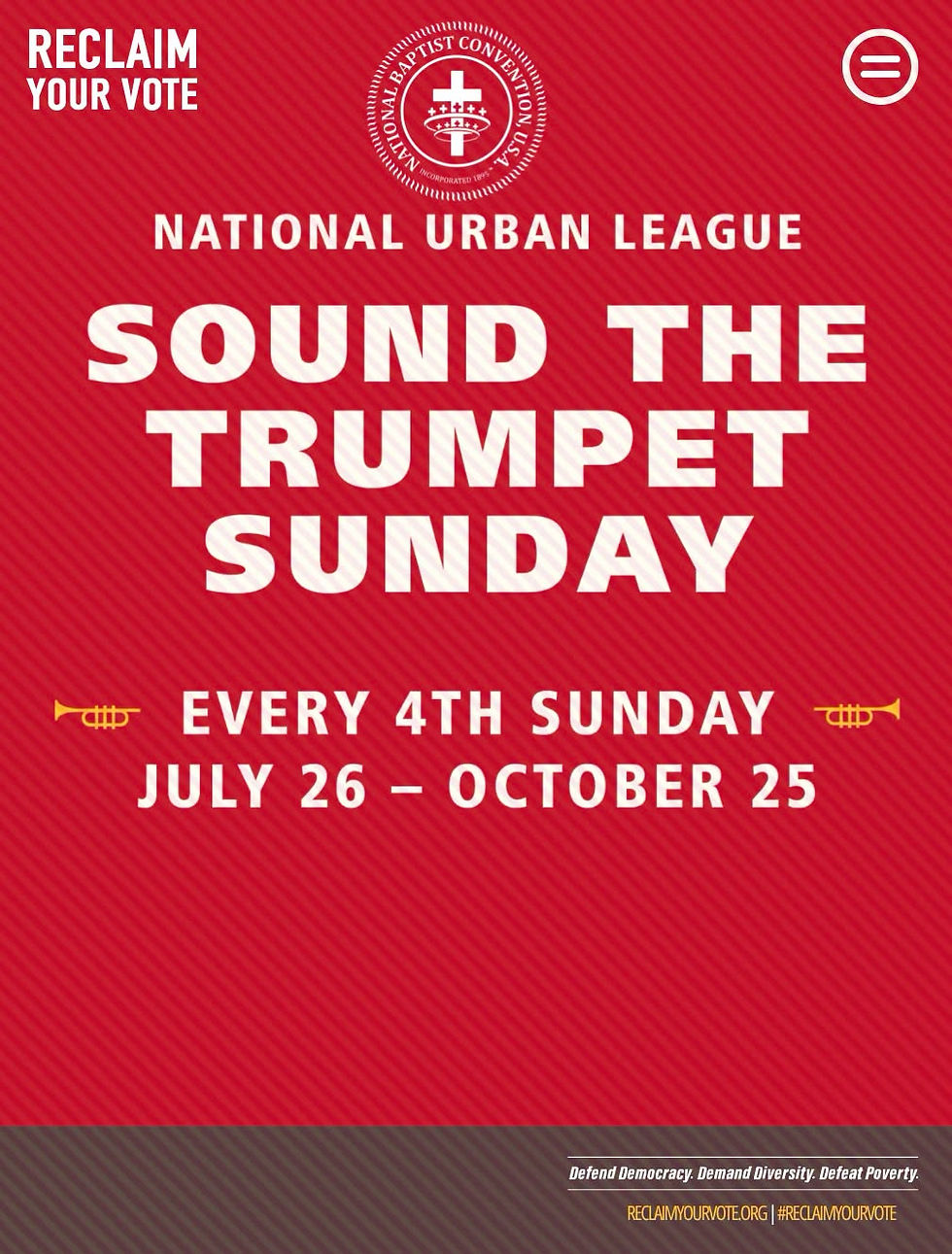 Sound the Trumpet Sunday