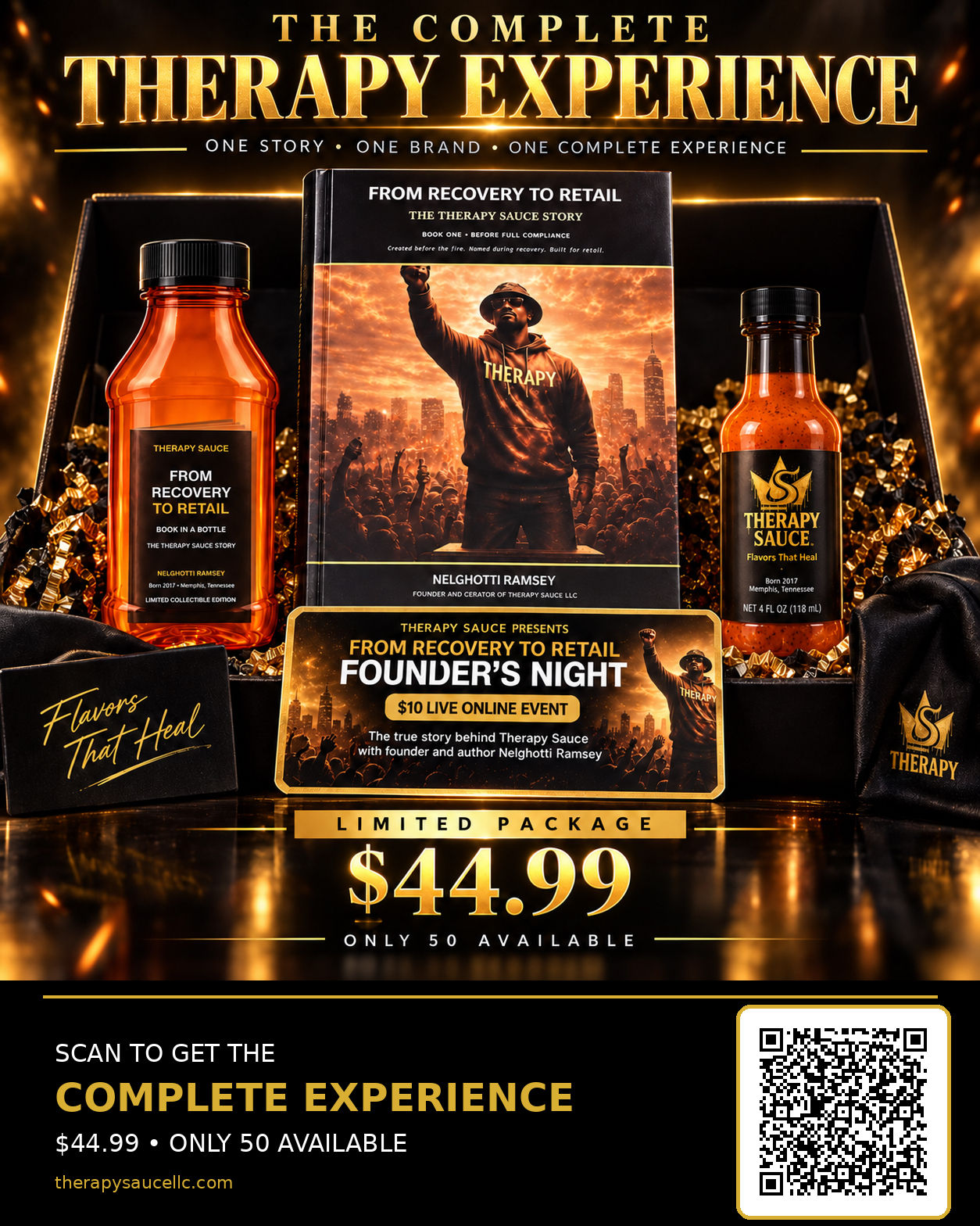 🔥 Get the complete Therapy Sauce experience in one package!